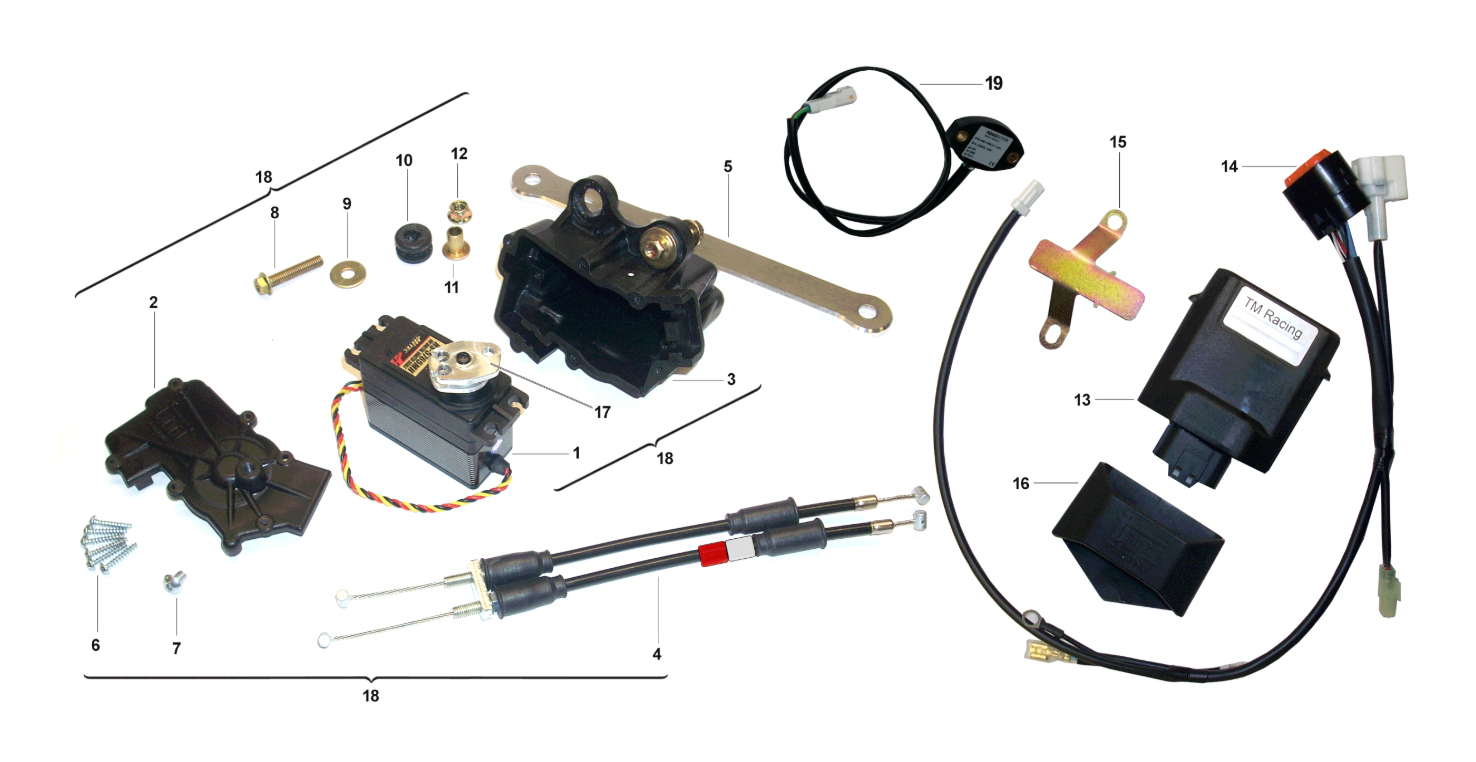 2T 250 MX DE 2015 A 2018 - MOTOR - MOTOR DE LA VALVULA